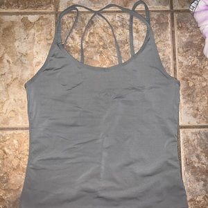 🍀Gray workout tank top
